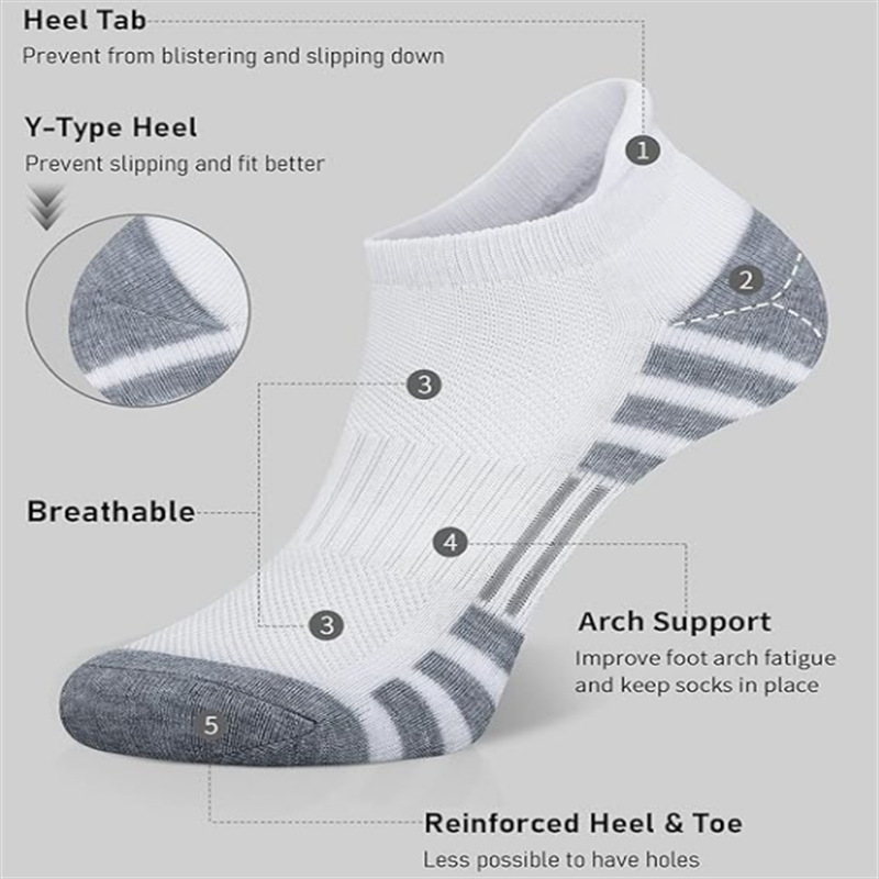 Cushioned Breathable Ankle Ath - Ankle Sock Low Cut recension och pris