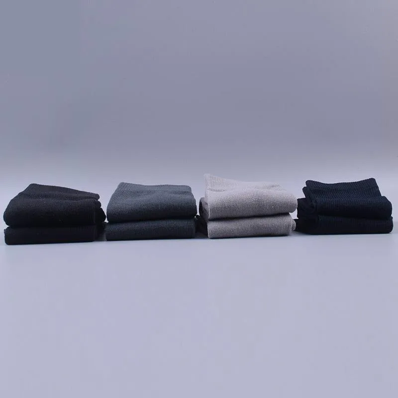 4 Pairs Of Men's Crew Socks Lo - Cotton Crew Sock Pack recension och pris